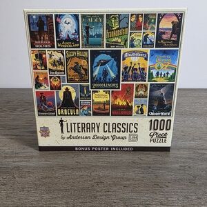 Literary Classics 1000 Piece Puzzle